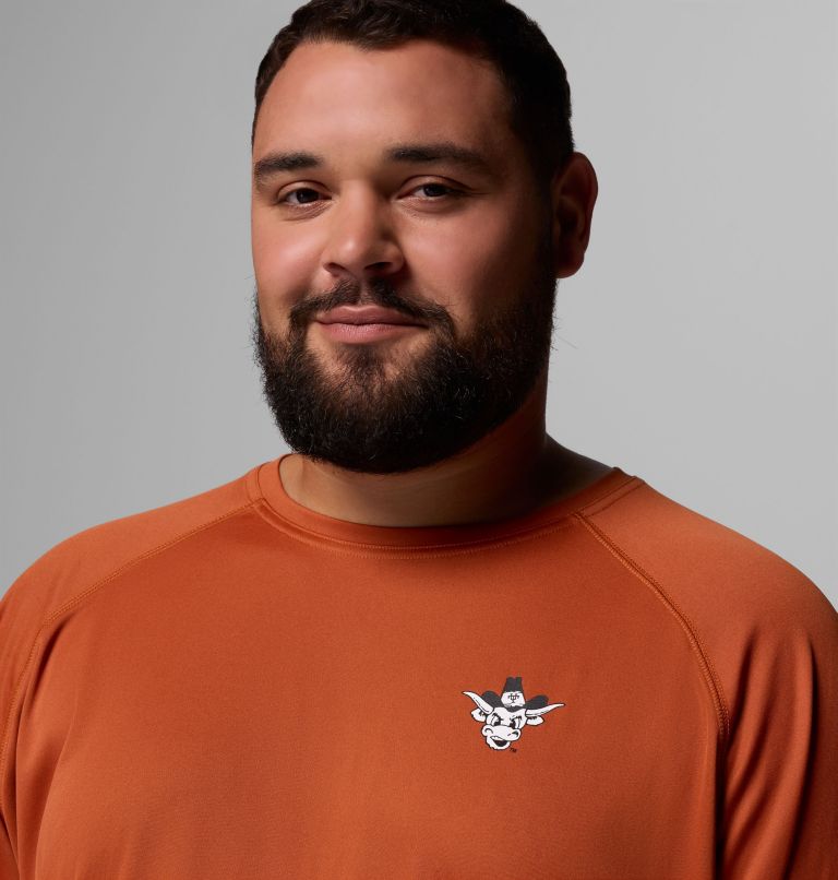 Men's Collegiate PFG Terminal Tackle Long Sleeve Shirt - Big - Texas, Color: TEX - Cedar, image 5