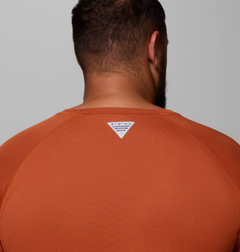 Men's Collegiate PFG Terminal Tackle Long Sleeve Shirt - Big - Texas, Color: TEX - Cedar, image 6