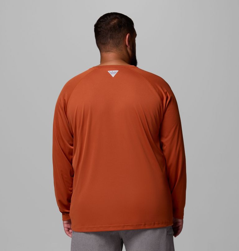 Men's Collegiate PFG Terminal Tackle Long Sleeve Shirt - Big - Texas, Color: TEX - Cedar, image 3