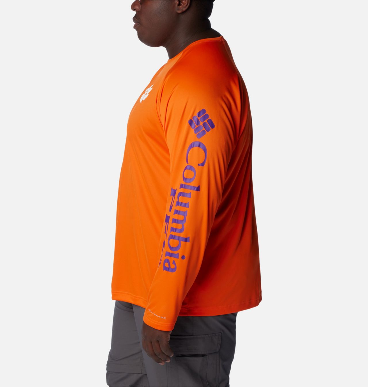 Men's Collegiate PFG Terminal Tackle™ Long Sleeve Shirt - Big - Clemson 3