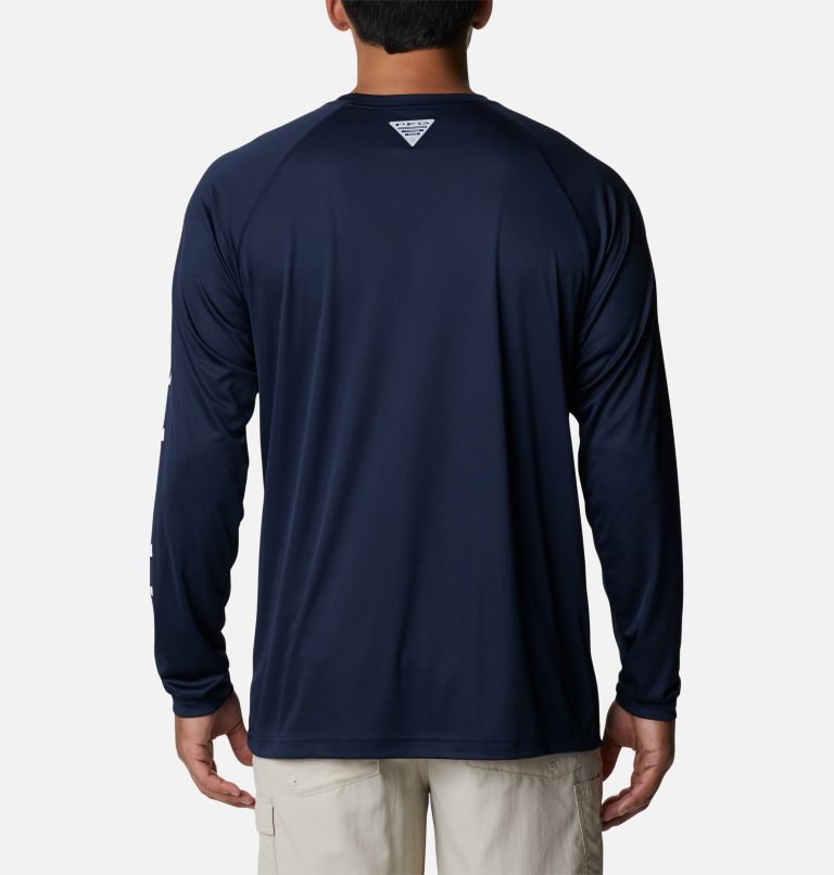 CLG Terminal Tackle LS Shirt | 465 | LT, Color: DC - Collegiate Navy, White, image 2