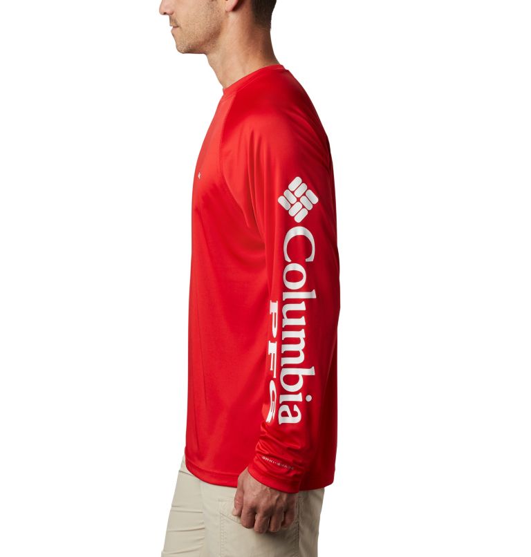 CLG Terminal Tackle LS Shirt | 690 | 5XT, Color: UGA - Bright Red, White, image 3