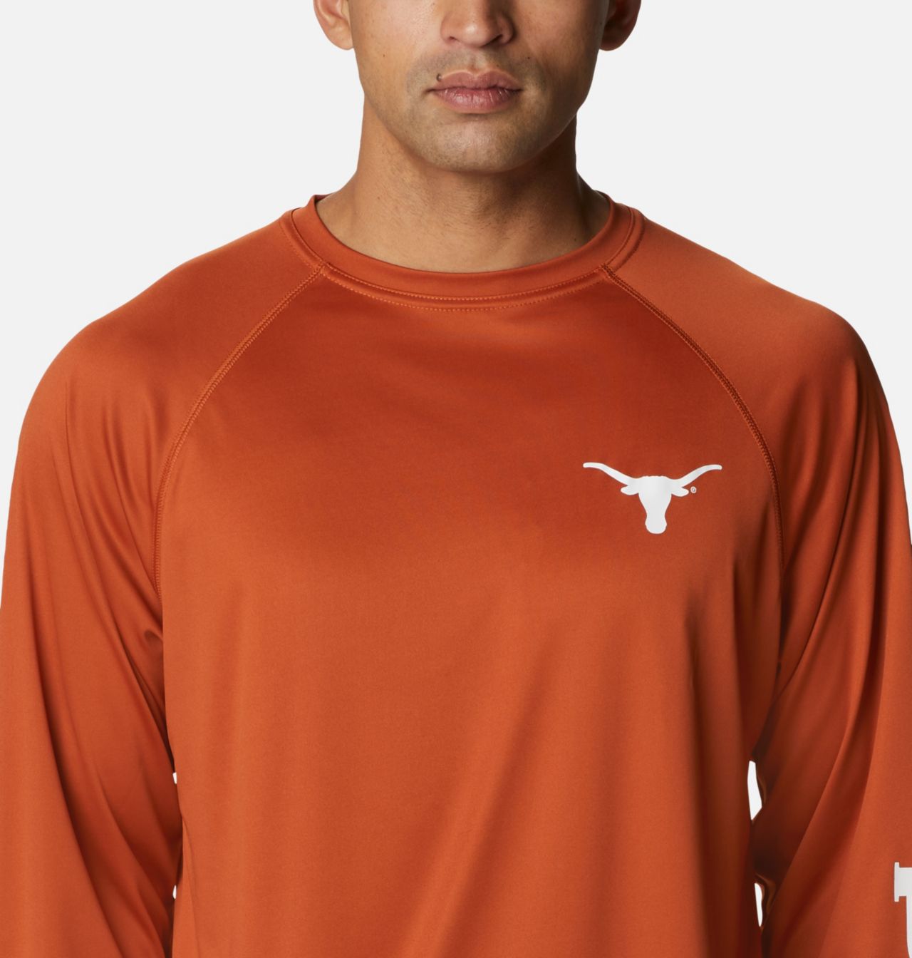Men's Collegiate PFG Terminal Tackle™ Long Sleeve Shirt - Tall - Texas 4