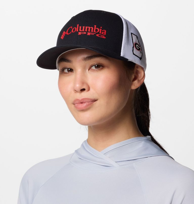 CLG PFG Mesh Snap Back Ball Cap | 012 | O/S, Color: UGA - Black, image 5