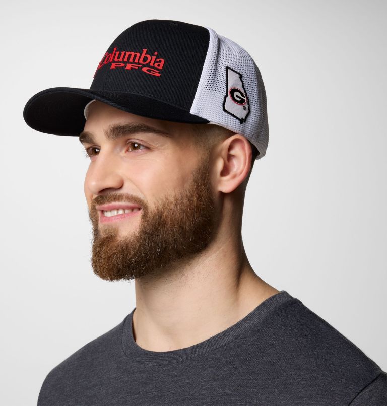 CLG PFG Mesh Snap Back Ball Cap | 012 | O/S, Color: UGA - Black, image 3