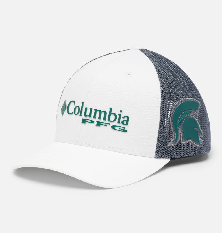 Columbia PFG Trucker Snap Back Hat - Carbon / Stone