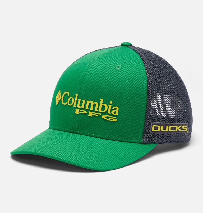 CLG PFG Mesh Snap Back Ball Cap | 345 | O/S, Color: UO - Fuse Green, Charcoal, image 1