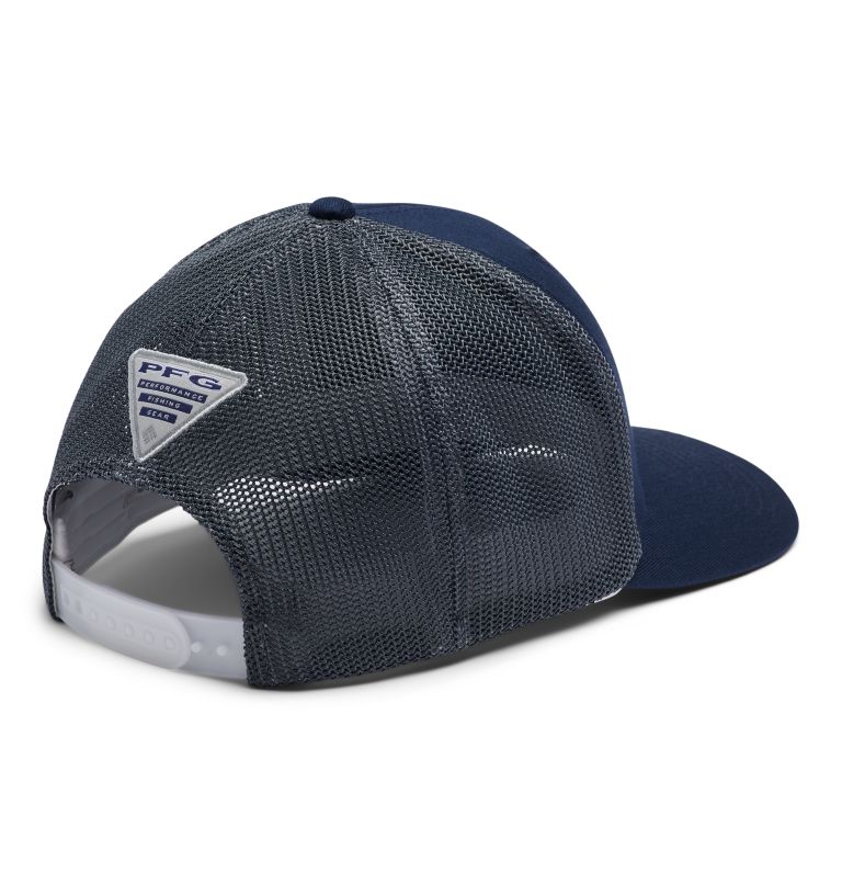 CLG PFG Mesh Snap Back Ball Cap | 466 | O/S, Color: AUB - Collegiate Navy, Charcoal, image 2