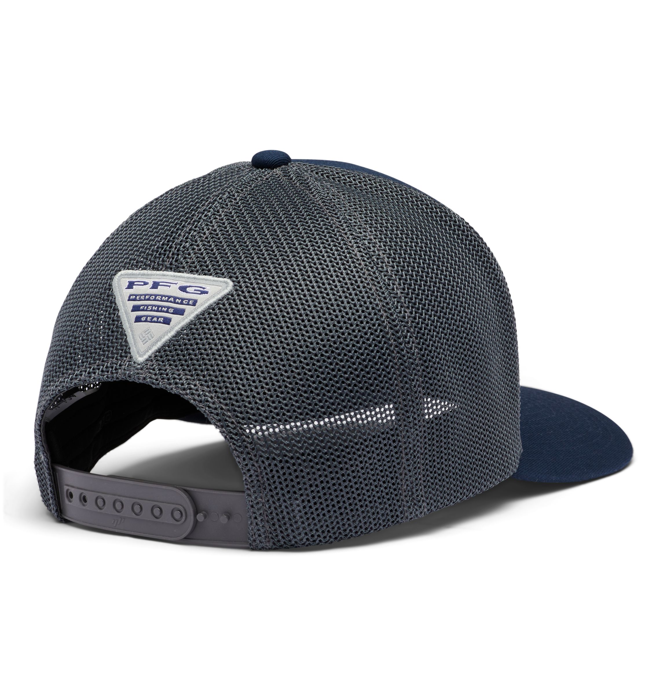 Lids Dallas Cowboys Columbia PFG Mesh Fish Flag Flex Hat - Gray