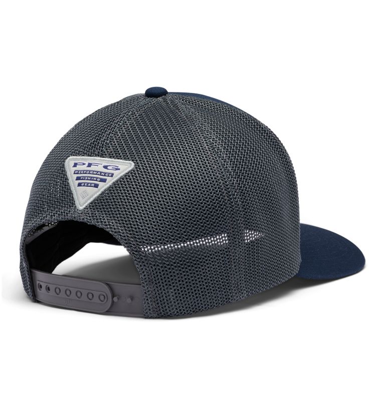 CLG PFG Mesh Snap Back Ball Cap | 467 | O/S, Color: DC - Collegiate Navy, Charcoal, image 2