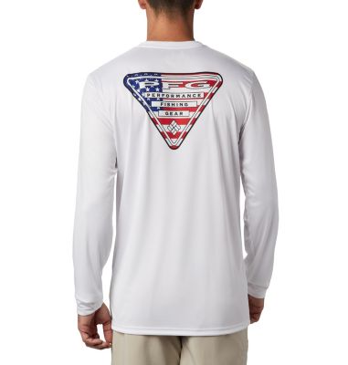 columbia men's pfg terminal tackle long sleeve shirt