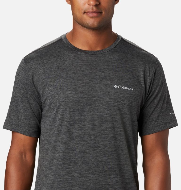 T-shirt à col rond Tech Trail pour homme, Color: Shark, image 4