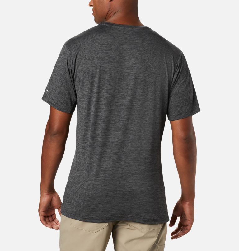 T-shirt à col rond Tech Trail pour homme, Color: Shark, image 2