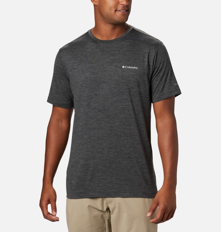T-shirt à col rond Tech Trail pour homme, Color: Shark, image 1