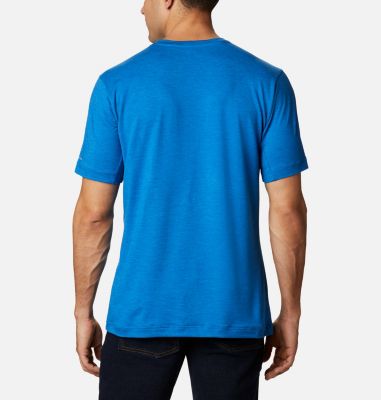 Men's Tech Trail&trade; Crew Neck Shirt Tech Trail&trade; Crew Neck | 432 | S, Bright Indigo, back