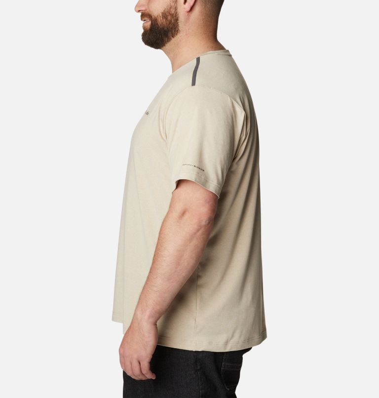 T-shirt à col rond Tech Trail pour homme – Tailles fortes, Color: Ancient Fossil Heather