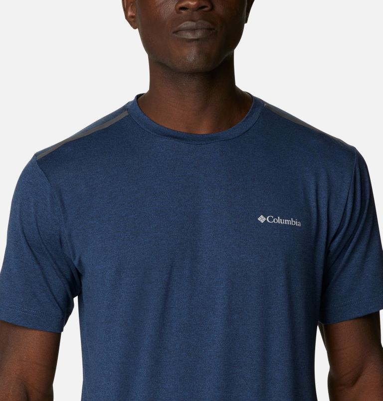 Men's Tech Trail Crew Neck Shirt - Tall, Color: Collegiate Navy, image 4