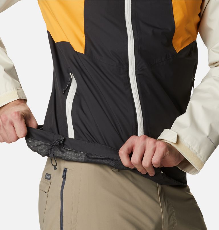 Inner Limits II Jacket | 021 | XL, Color: Shark, Chalk, Mango, image 6