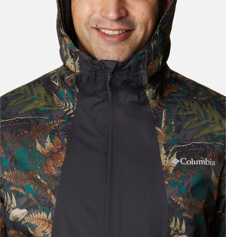 Thumbnail: Men's Inner Limits II Jacket, Color: Shark, Spruce North Woods Print, image 4