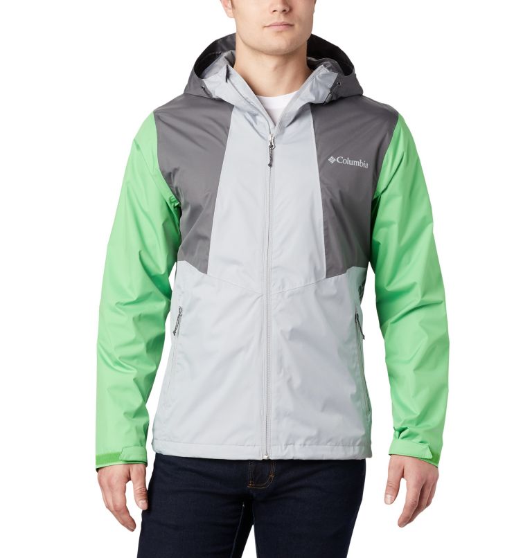 Men's Inner Limits II Waterproof  Jacket - 2023 COLLECTION, Color: Columbia Grey, City Grey, Green Boa, image 1