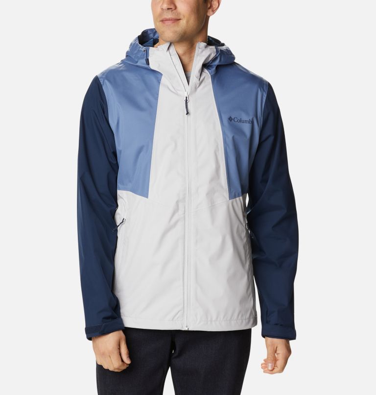 Thumbnail: Men's Inner Limits II Jacket, Color: Nimbus Grey, Bluestone, Collegiate Navy, image 8