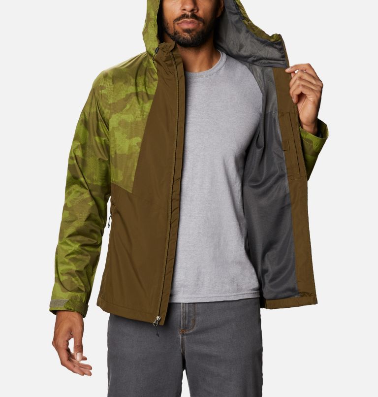 Inner Limits II Jacket, Color: New Olive, Matcha Spotted Camo, image 5