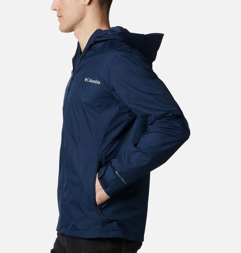 Thumbnail: Men's Inner Limits II Waterproof  Jacket, Color: Collegiate Navy, image 3