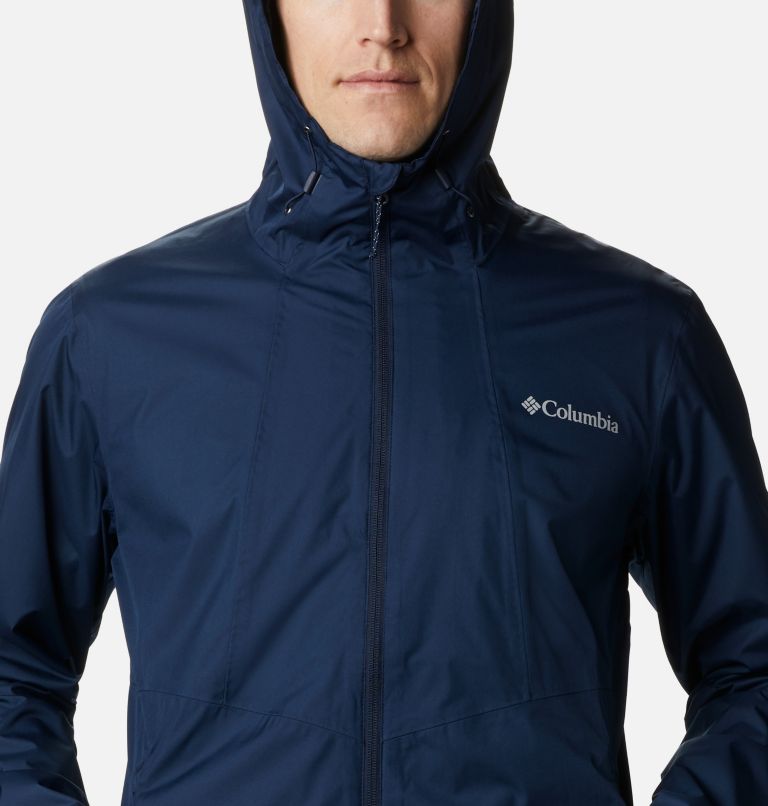 Thumbnail: Men's Inner Limits II Waterproof  Jacket, Color: Collegiate Navy, image 4