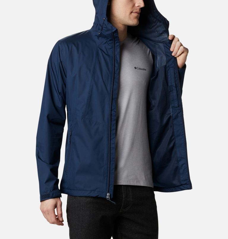 Men's Inner Limits II Waterproof  Jacket, Color: Collegiate Navy, image 5