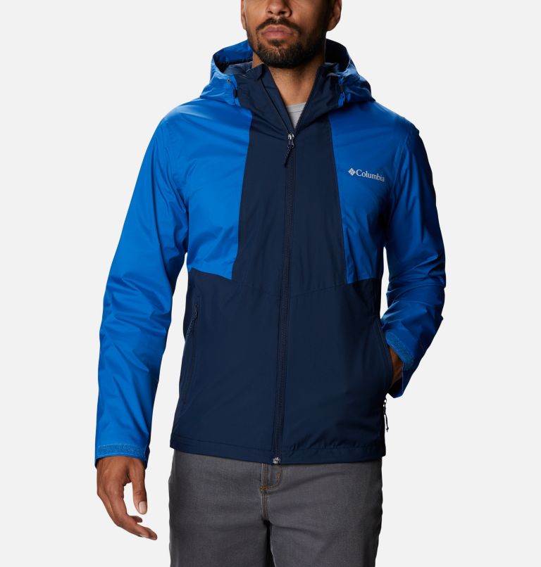 Men's Inner Limits II Waterproof  Jacket, Color: Collegiate Navy, Bright Indigo, image 1