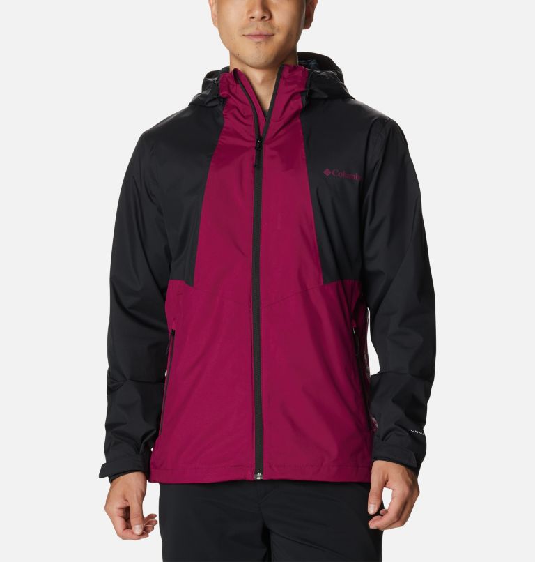 Men's Inner Limits II Jacket, Color: Red Onion, Black, image 8