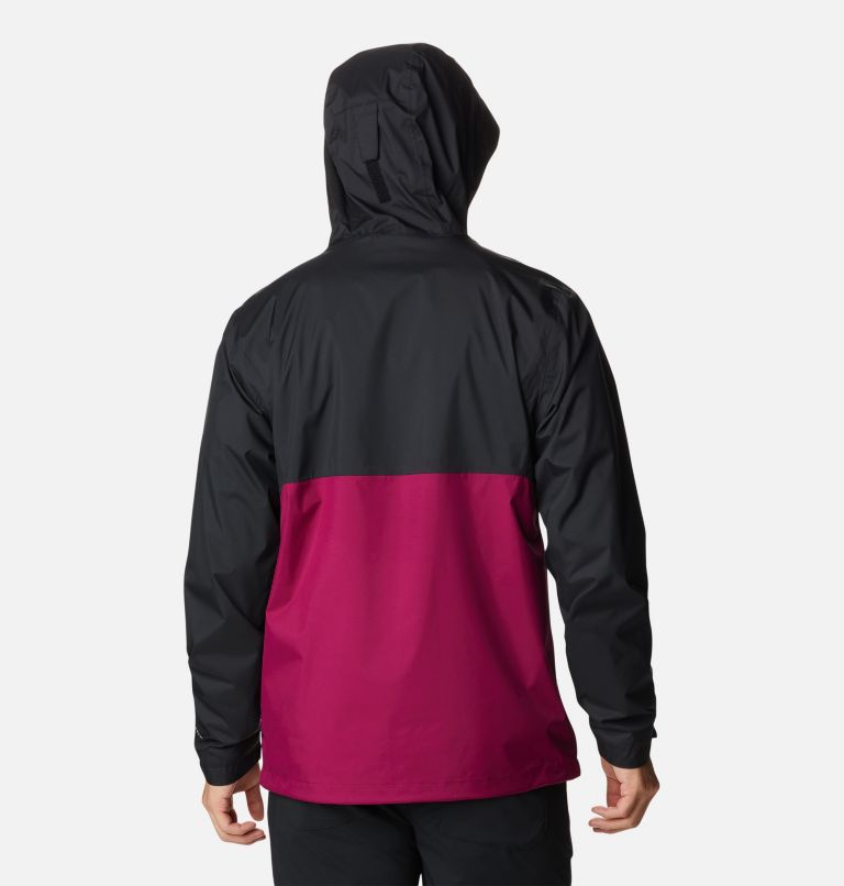 Men's Inner Limits II Jacket, Color: Red Onion, Black, image 2