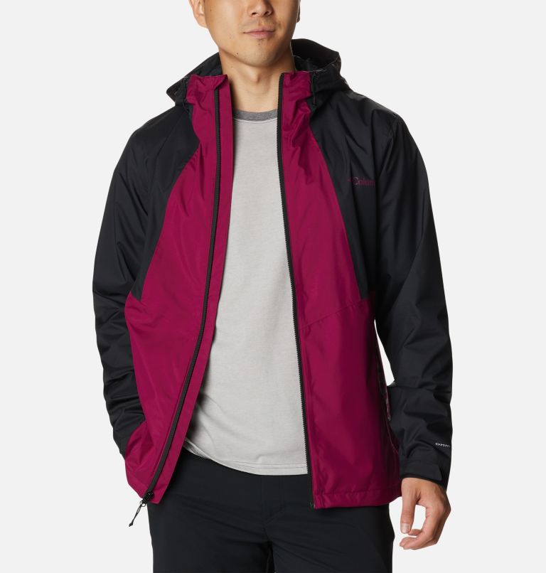 Men's Inner Limits II Jacket, Color: Red Onion, Black, image 1