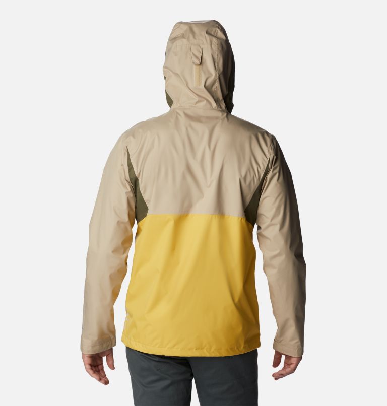 Thumbnail: Men's Inner Limits II Waterproof  Jacket, Color: Golden Nugget, Stone Grn, Ancient Fossil, image 2
