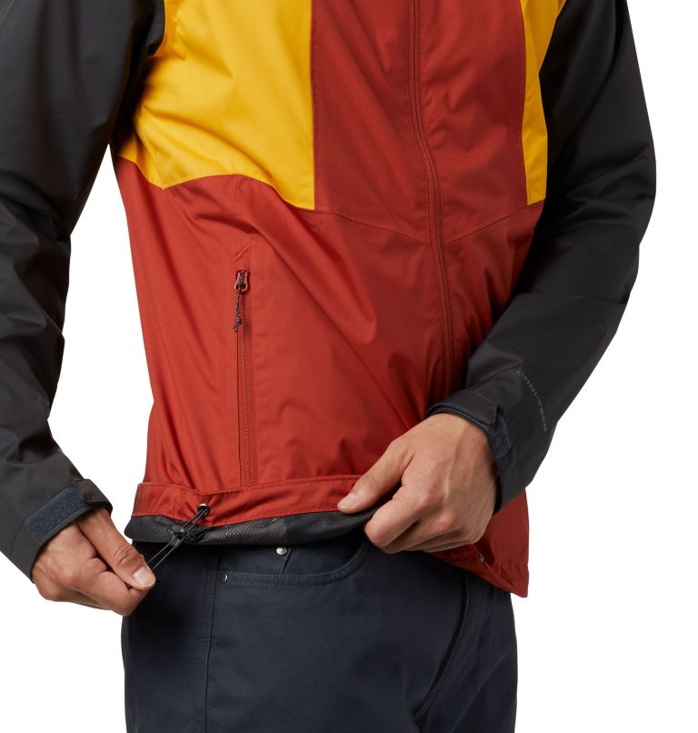 Inner Limits II Jacket | 835 | M, Color: Carnelian Red, Bright Gold, Shark, image 5