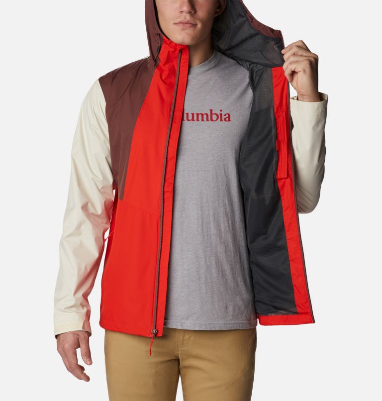 Inner Limits II Jacket | 839 | M, Color: Spicy, Light Raisin, Chalk, image 5