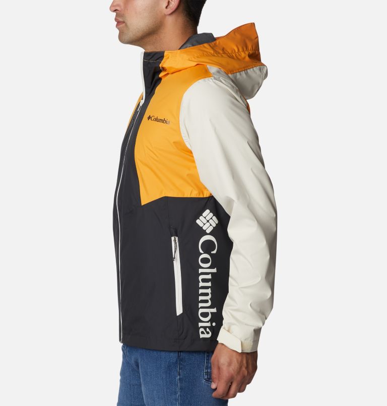 Manteau de pluie Inner Limits II Homme, Color: Shark, Chalk, Mango, image 3