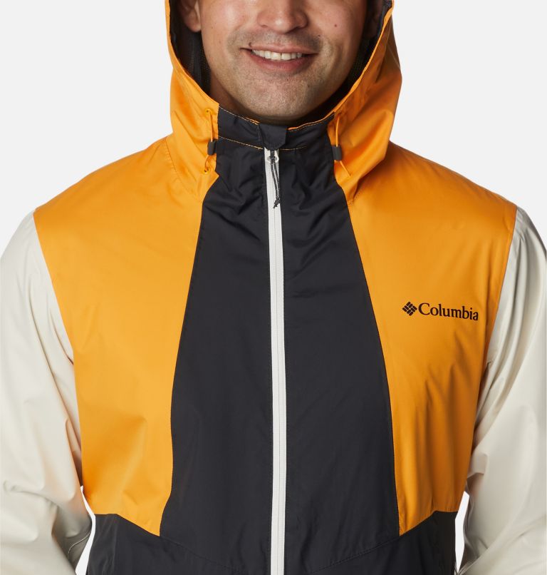 Manteau de pluie Inner Limits II Homme, Color: Shark, Chalk, Mango, image 4