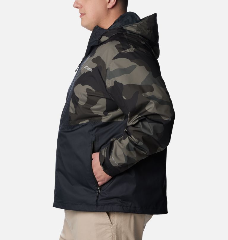 North face camo rain on sale jacket