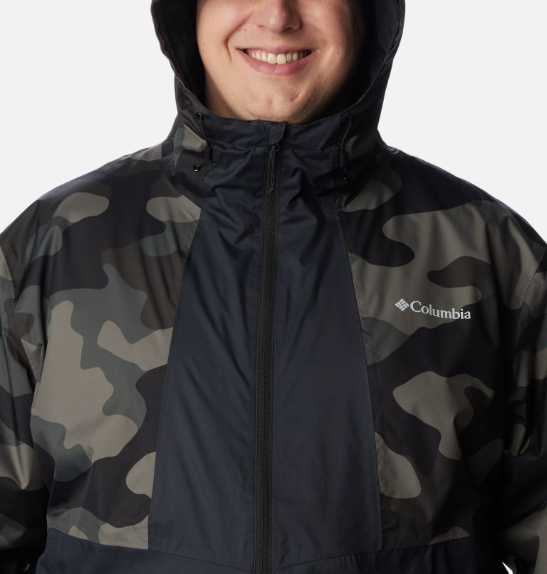 Men's Inner Limits II Waterproof Jacket – Extended Size, Color: Black, Black Mod Camo Print, image 4
