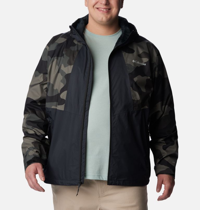Men's Inner Limits II Waterproof Jacket – Extended Size, Color: Black, Black Mod Camo Print, image 8