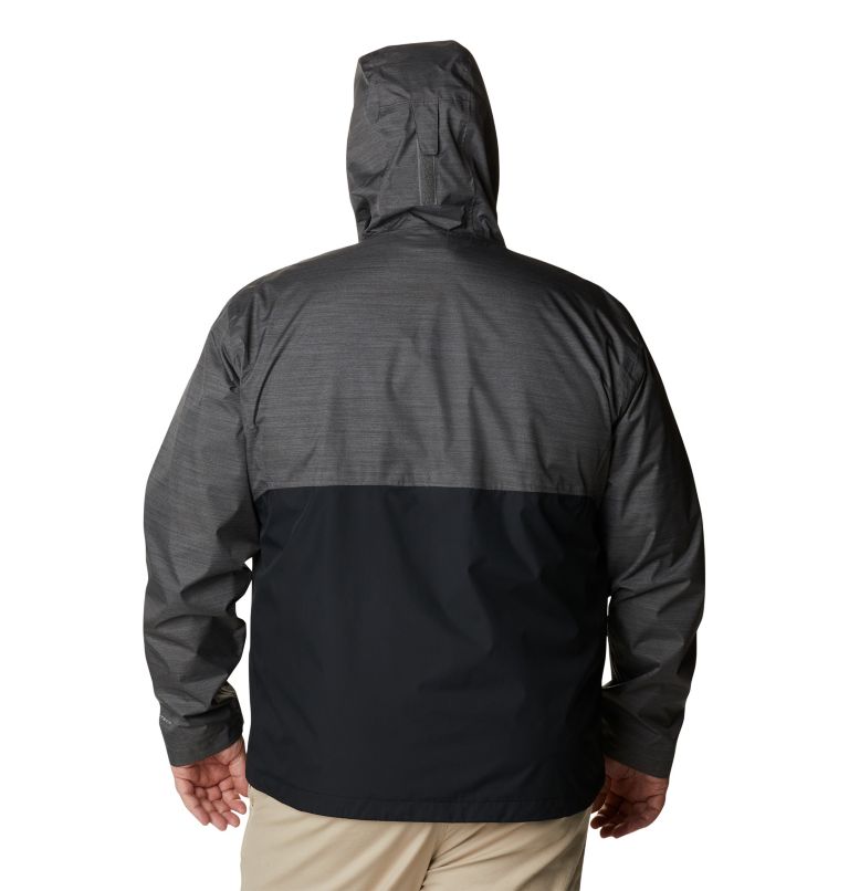 Thumbnail: Men's Inner Limits II Waterproof Jacket – Extended Size, Color: Black, Graphite Heather, image 2