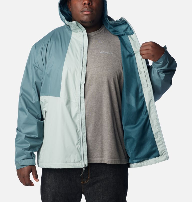 Men's Inner Limits II Waterproof Jacket – Extended Size, Color: Niagara, Metal, image 5