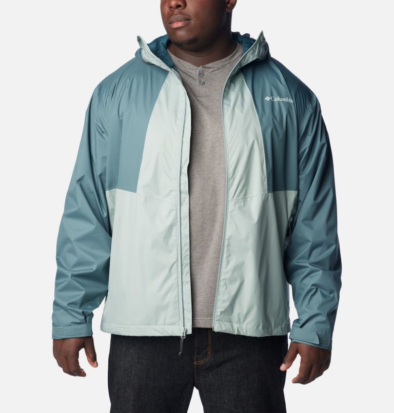 Men's Inner Limits II Waterproof Jacket – Extended Size, Color: Niagara, Metal, image 7