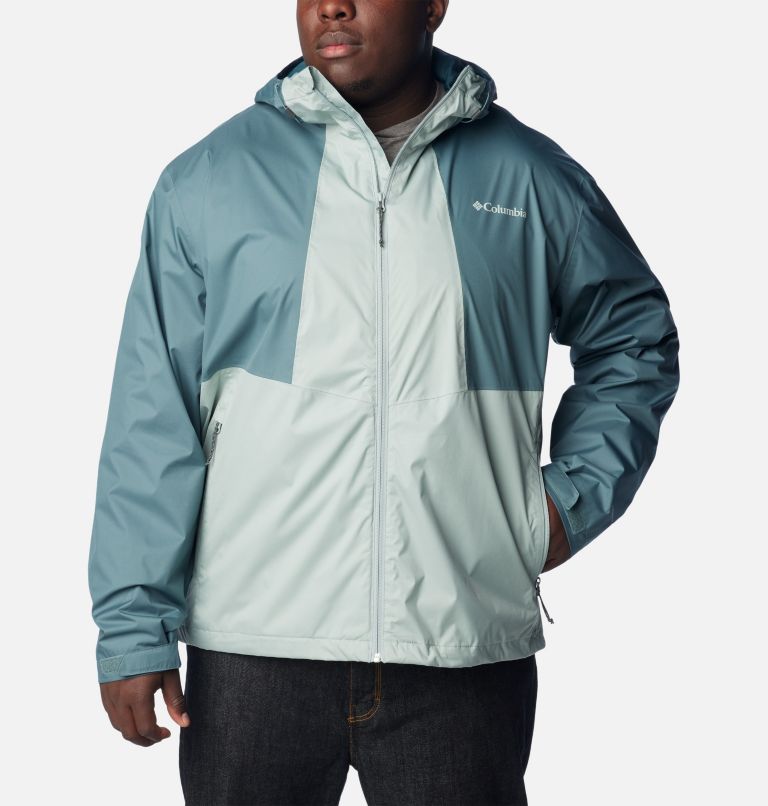Men's Inner Limits II Waterproof Jacket – Extended Size, Color: Niagara, Metal, image 1