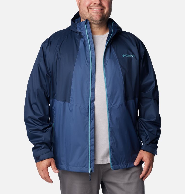 Men's Inner Limits II Jacket - Big, Color: Dark Mountain, Collegiate Navy, image 8