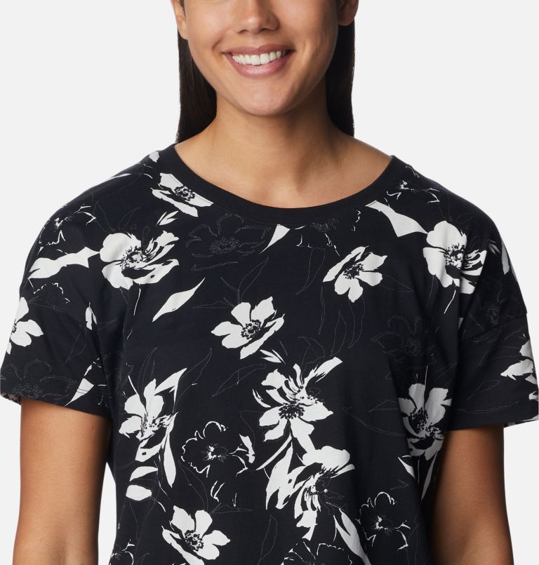 Women's Columbia Park Printed Dress, Color: Black, Pop Flora, image 4