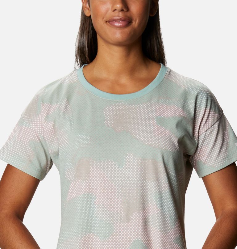 Women's Columbia Park Printed Dress, Color: Aqua Tone Spotted Camo, image 4
