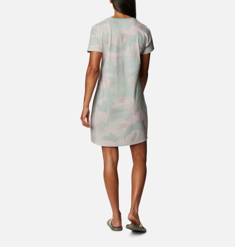 Women's Columbia Park Printed Dress, Color: Aqua Tone Spotted Camo, image 2