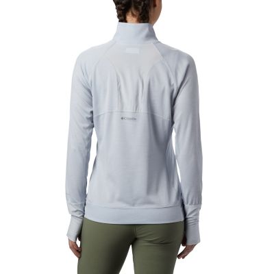 Women's Irico&trade; Half Zip W Irico&trade; Half Zip | 100 | L, White, Cirrus Grey, back